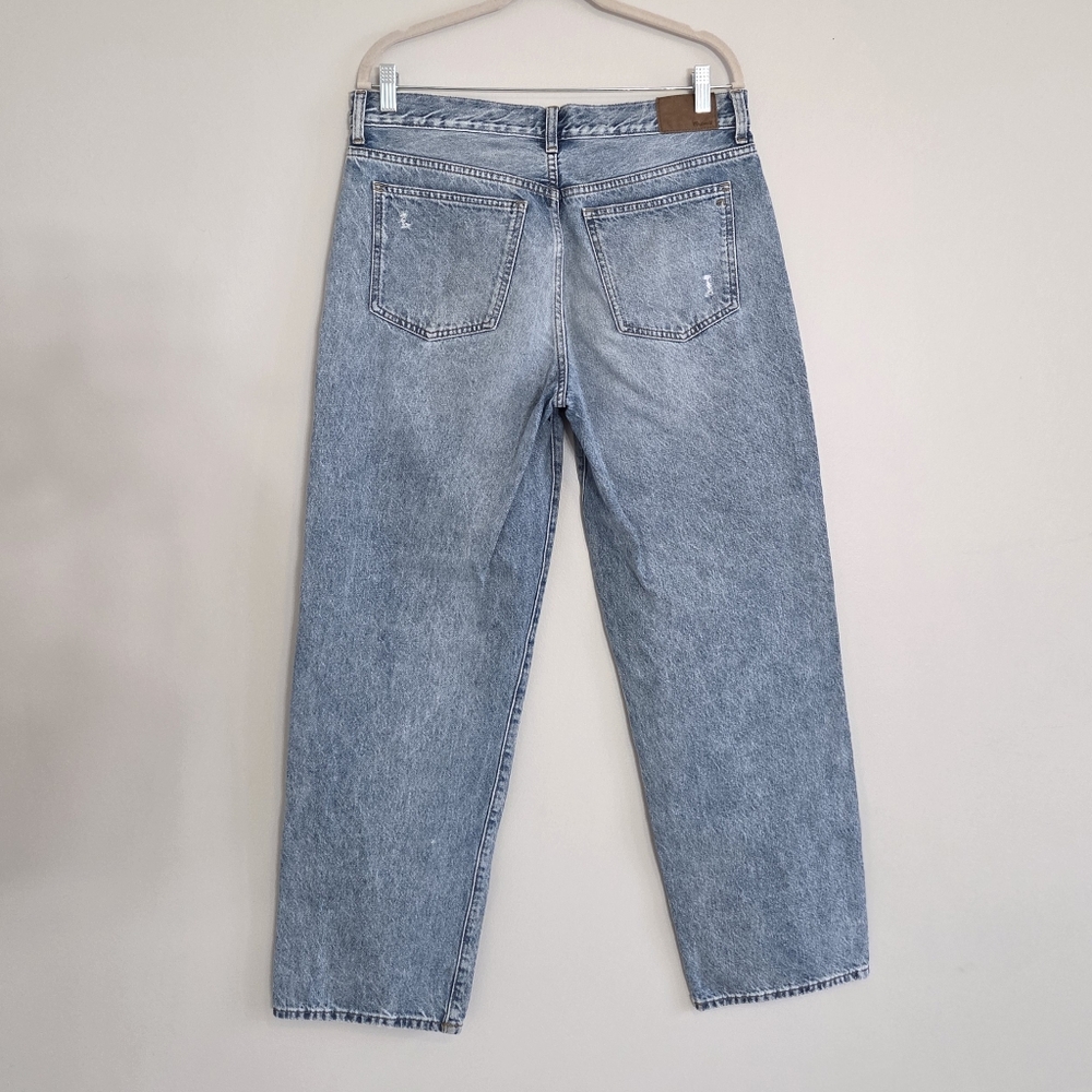 Madewell Low-Slung Straight Jeans olvera wash Rigid Size 29 - Picture 4 of 7